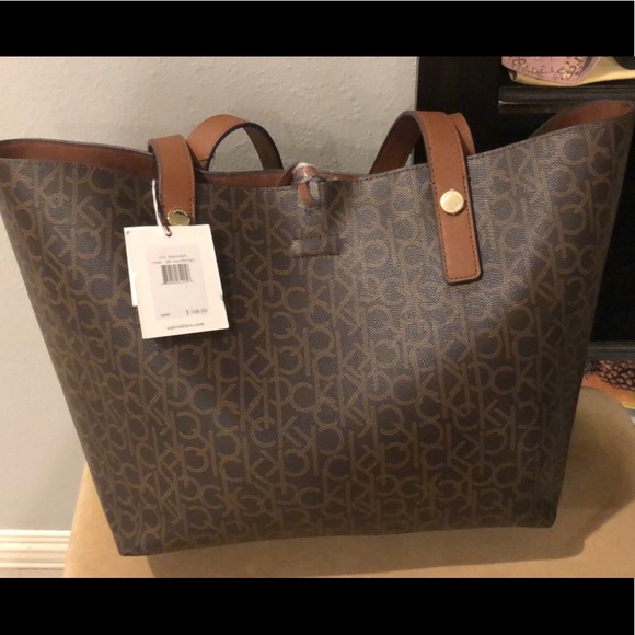 calvin klein monogram handbags